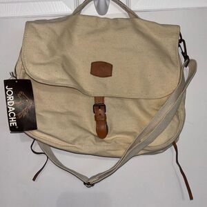 NWT Vintage 1980s Jordache canvas purse bag rucksack crossbody/shoulder